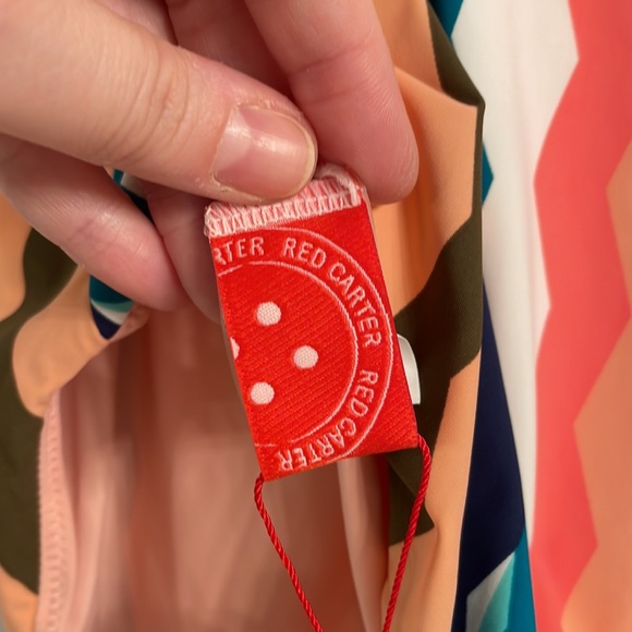 RED CARTER Tanzania Strappy Plunge One Piece Swimsuit NWT - Picture 8 of 9